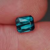 True Blue Indicolite Tourmaline Afghanistan 1.43 ct 