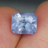 Unheated Big and Blue Natural Montana Sapphire 4.24ct 