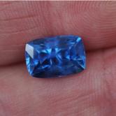 AGL Certified Rare Color and Quality Fine Blue Sapphire Sri Lanka 5.28ct 
