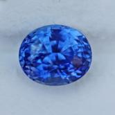AGL Certified Rare Color and Quality Fine Ceylon Blue Sapphire 3.86ct 