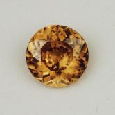 Bright Harts Range Australia Copper Golden Zircon 3.41 ct 