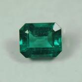 Bright and Rich Color Untreated Zambian Emerald 1.90 ct 