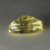 AGL Certified Unheated Yellow Ceylon Sapphire 5.51ct 