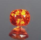 Color and Fire Mandarin Spessartite Garnet Namibia 3.11 ct 