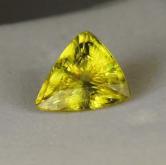 Multi Color Fire Natural yellow Sphene Pakistan 1.48 ct 