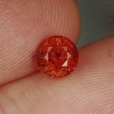 Bright and Pretty Orange Spessartite Garnet 1.41 ct 