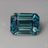 Special Color and Quality Big and Bold Blue Zircon Cambodia 7.50 ct 