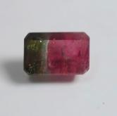 Old Stock Natural Watermelon Bi-Color Tourmaline Brazil 5.17 ct 