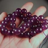 400 Carats 12 mm Drilled Rich Purple African Amethyst Beads 