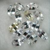 Bright and Clean Natural White Sapphire Lot Sri Lanka 4.68 ct 