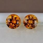 Top Cutting Dravite Sunset Tourmaline Pair Kenya 