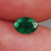 Intense Color Natural Zambian Emerald 