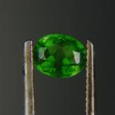 Rare Inclusions Chrome Green Russian Demantoid Garnet 