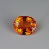 Ideal Color Mandarin Spessartite Garnet Nigeria 2.33 ct GL