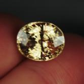 Huge and Brilliant Natural Unheated Yellow Zircon Sri Lanka 9.85ct 