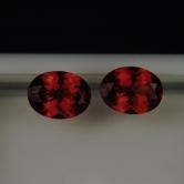  Umba River Mixed Garnet Pair Tanzania 2.91 ct tw 