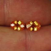 Special Price Loliondo Mandarin Spessartite Garnet Pair 1.86 ct tw 