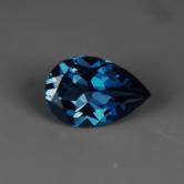 Top Cutting and Color Deep London Blue Topaz 