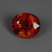 Classic Color Natural Spessartite Garnet Nigeria 3.06ct 