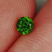 Rare Gem Chrome Green Russian Demantoid Garnet 
