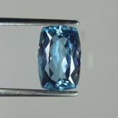 Fine Color Old Stock Aquamarine Brazil 1.66 ct 