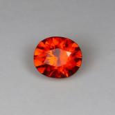Classic Color Spessartite Garnet Nigeria 3.47ct 