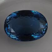Rich Color and Huge London Blue Topaz Brazil 261 ct 
