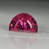 Color Pretty Pink 1/2 Moon Cut Tourmaline Nigeria 3.15 ct GLI PAID