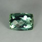 Color Old Stock Green Brazil Tourmaline 3.86ct GL