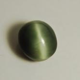 Strong Sharp Eye Prasiolite Quartz Cats Eye Brazil 8.49 ct 