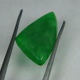 Natural South East Asia Type A Green Jadeite Cabochon 3.55 ct 