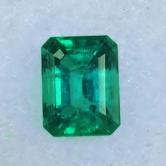 Great Color and Clarity Natural Zambian Emerald 2.50 ct 