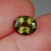 Rare Green Vesuvianite - Idocrase Kenya 2.58 ct 