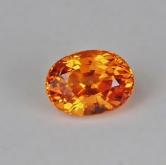Color and Fire Mandarin Spessartite Garnet 1.12 ct 