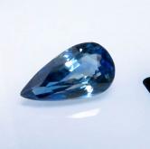 Bright and Blue Natural Ceylon Sapphire 1.05 
