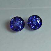 Bright and Rich Royal Blue Natural Ceylon Sapphire Pair 