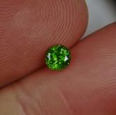Vintage Chrome Green Old Mine Russian Demantoid Garnet 