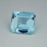 Nice Color and Quality Old Stock Aquamarine Brazil 8.20 ct 