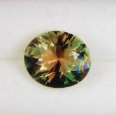 USA Cut American Gemstone Bi-Color Oregon Sunstone 2.92 ct 