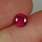 Fine Color and Bright Natural Winza Ruby Tanzania 1.41ct 