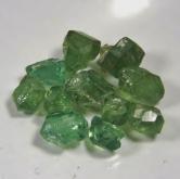 Fine Green Demantoid Garnet Crystal Specimen - Rough 27ct 