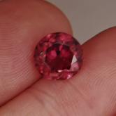 Color Old Stock Rubellite Tourmaline Brazil 3.15 ct GL