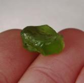 Big Fine Color and Clean Peridot Facet Rough Arizona 12.17 ct 