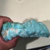 Museum Huge Sleeping Beauty Turquoise Slab 3.29 Kilograms 