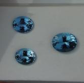 Superb Color Santa Maria Aquamarine Suite Brazil 28.48 ct 