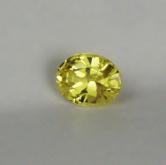 $55.00 Quality Color and Cut Bright Yellow Montana Sapphire 