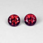 Color Shift Malaia Malaya Garnet Pair 3 mm GL