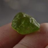 Big Fine Color and Clean Peridot Facet Rough Arizona 21.26 ct 
