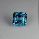 Superior Color and Quality Blue Zircon Cambodia 4.13 ct 