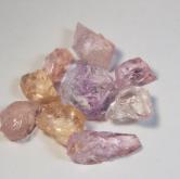 Nice Color Morganite Beryl Facet Rough Nigeria 15.4 grams ct 